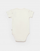 Bibaby Biorganic Koala Jungle Kısa Kol Bebek Body 56972 Gri