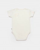 Bibaby Biorganic Koala Jungle Kısa Kol Bebek Body 56972 Pembe