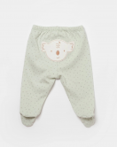 Bibaby Biorganic Koala Jungle Patikli Pantolon 57888 Mint