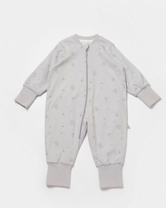 Bibaby Biorganic Koala Jungle Sleeping Bebe Uyku Tulumu 74022 Gri