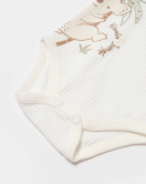 Bibaby Biorganic Koala Jungle Uzun Kol Bebek Body 56969 Mint