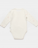 Bibaby Biorganic Koala Jungle Uzun Kol Bebek Body 56973 Pembe