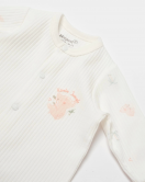 Bibaby Biorganic Koala Jungle Yenidoğan Bebek Tulum 60732 Pembe