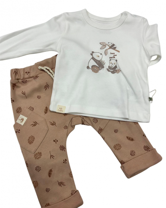 Bibaby Biorganic Love Our Earth 2'li Takım 59817 Mocha