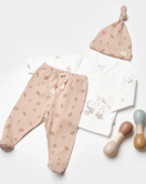 Bibaby Biorganic Love Our Earth 3 Parça Set 73345 Mocha