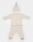 Bibaby Biorganic Modal Nature Relax 3'lü Set 73324 Bej