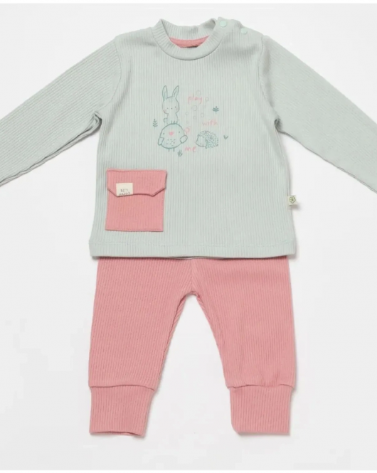 Bibaby Biorganic Modal Play With Me 2'Li Takım 59784 Mint