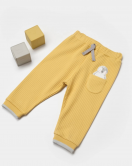 Bibaby Biorganic Penguin Bebek Pantolon 57927 Ekru Gri