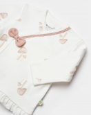 Bibaby Biorganic Sweet Lady Bebek 3'lü Zıbın Takım 73347 Light Beige