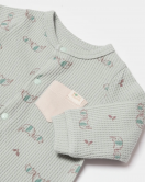 Bibaby Biorganic Waffle I Love My Mama Tulum 60740 Bej-Mint