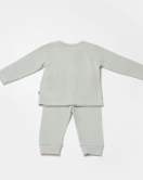 Bibaby Biorganic Waffle Smile 2'Li Takım 59785 Mint