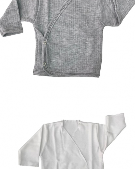 Bibaby Colours İç Dış Bebek Zıbın 73325 Gri