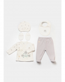 Bibaby Lamb Friends 5'Li Hastane Çıkış Seti 62346 Gri