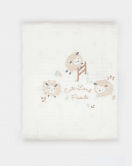 Bibaby Lamb Friends Battaniyeli Tüllü 4'Lü Set 62347 Bej