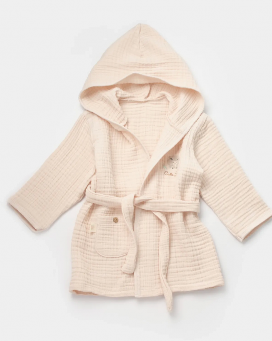 Bibaby Lamb Friends Bornoz 66467 Bej