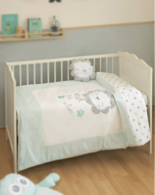 Bibaby Lion Nevresim Takımı 69100 Mint