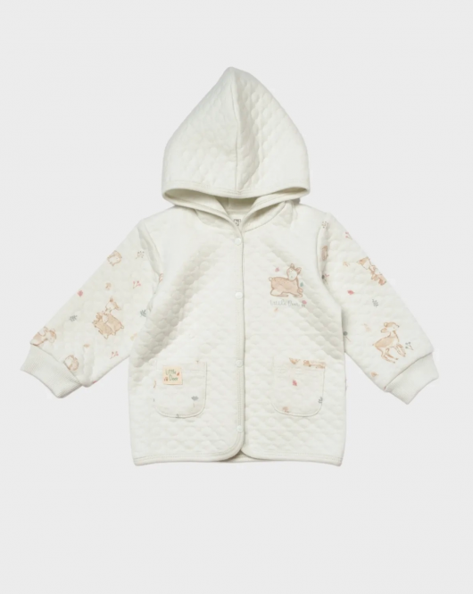 Bibaby Little Deer Bebek Hırka 61513 Mint