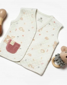 Bibaby Little Deer Bebek Yelek 61509 Mint