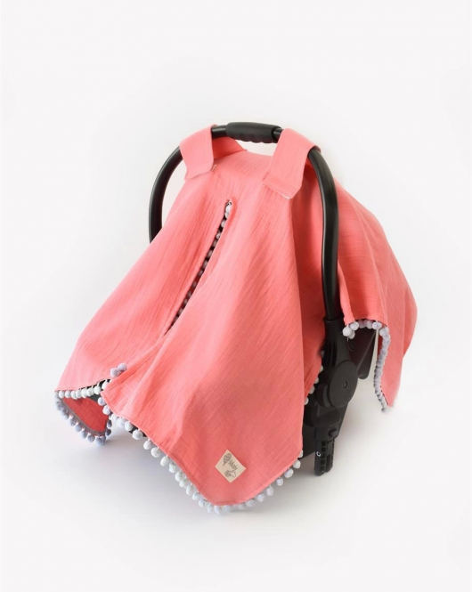 Bibaby Müslin Puset Örtüsü 72178 Nar Çiçeği