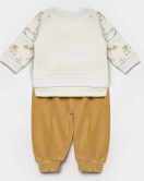 Bibaby Wild Forest 2'li Bebek Takım 59811 Hardal Bej