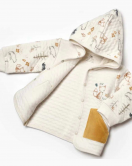 Bibaby Wild Forest Bebek Hırka 61512 Hardal Bej