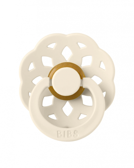 Bibs Boheme Kauçuk Emzik 6-18 Ay Ivory