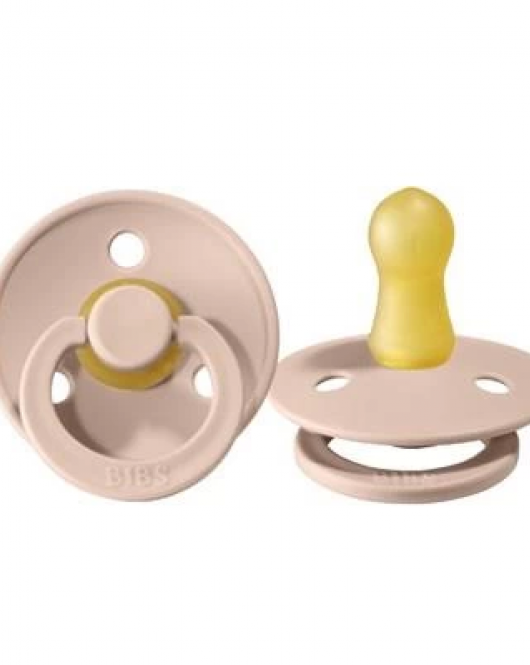 Bibs Colour Kauçuk Emzik 0-6 Ay Blush