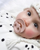 Bibs Colour Kauçuk Emzik 0-6 Ay Blush