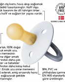 Bibs Colour Kauçuk Emzik 0-6 Ay Honey Bee