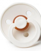 Bibs Colour Kauçuk Emzik 0-6 Ay Ivory