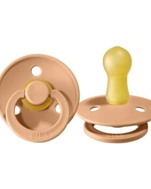 Bibs Colour Kauçuk Emzik 0-6 Ay Peach