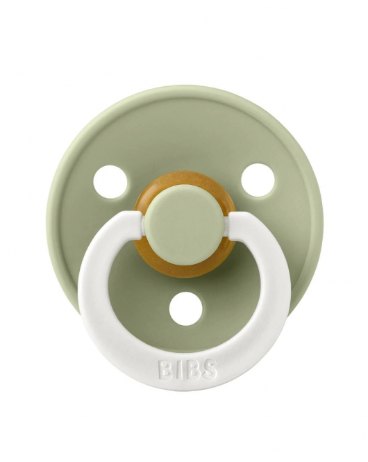 Bibs Colour Kauçuk Emzik 0-6 Ay Sage Glow