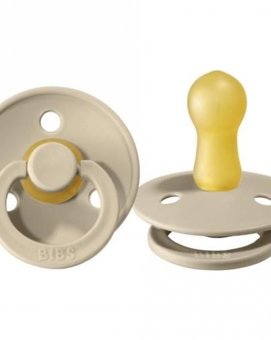Bibs Colour Kauçuk Emzik 0-6 Ay Sand