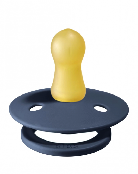 Bibs Colour Kauçuk Emzik 0-6 Ay Steel Blue