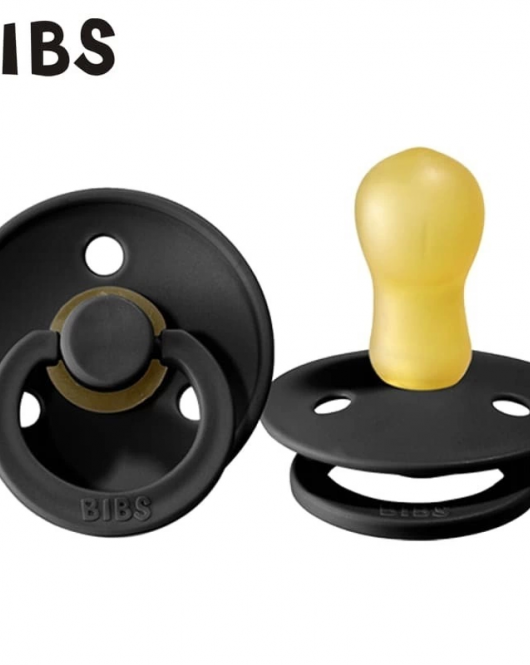 Bibs Colour Kauçuk Emzik 18+ Ay Black