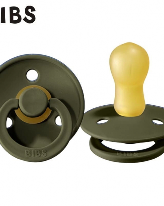 Bibs Colour Kauçuk Emzik 18+ Ay Hunter Green