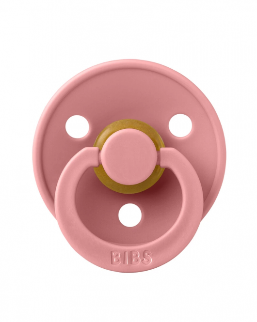 Bibs Colour Kauçuk Emzik 6-18 Ay Dusty Pink