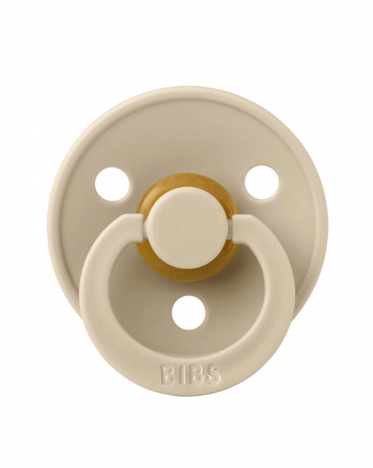 Bibs Colour Kauçuk Emzik 6-18 Ay Vanilla