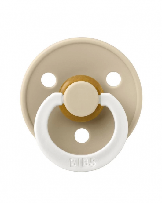 Bibs Colour Kauçuk Emzik 6-18 Ay Vanilla Glow
