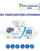 Bingo Yüzey Temizlik Havlusu 96 Adet Beyaz Sabun