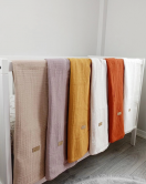 Bistyle Müslin Battaniye 120x120 Cm 70101 Bej