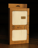 Bistyle Müslin Battaniye 120x120 Cm 70101 Ekru