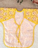 Candar Bear Desenli Sıvı Geçirmez Unisex Aktivite Ve Mama Önlüğü 6-24 Ay