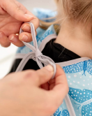 Candar Butterfly Desenli Sıvı Geçirmez Uzun Kol Aktivite Ve Mama Önlüğü 6-24 Ay