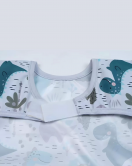 Candar Dino Kolsuz Sıvı Geçirmez Aktivite Ve Mama Önlüğü 6-24 Ay