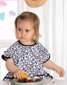 Candar Heart Kolsuz Sıvı Geçirmez Aktivite Ve Mama Önlüğü 6-24 Ay