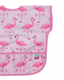 Candar Pembe Flamingo Kolsuz Sıvı Geçirmez Aktivite Ve Mama Önlüğü 6-24 Ay