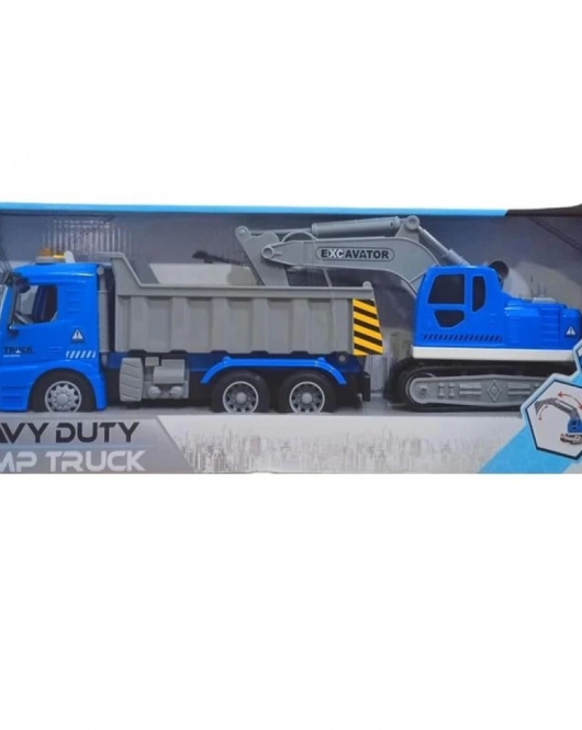 Canem Sürtmeli Pilli Işıklı Kamyon Ve Dozer Py8810b