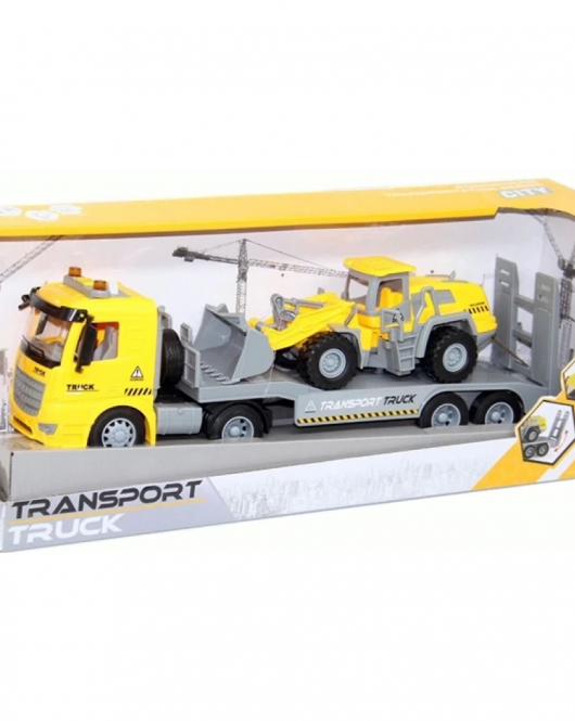 Canem Sürtmeli Sesli Işıklı Dozer Taşıyan Tır Py8812a