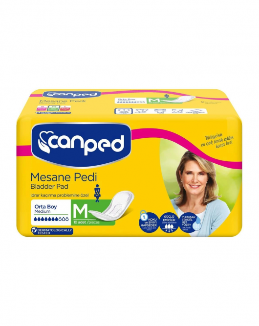 Canped Mesane Pedi Orta Boy 10lu